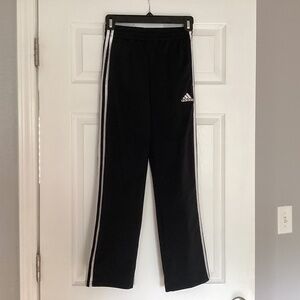 Like-New Adidas Black Track Pants - Medium 10-12